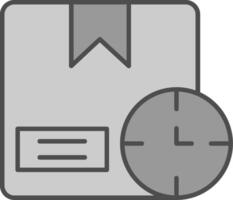 Timein Fillay Icon vector