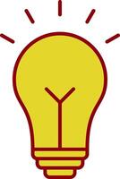 Idea Line Two Color Icon vector
