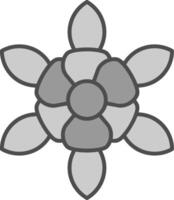 Daffodil Fillay Icon vector