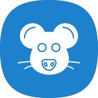 Mouse Line Two Color Icon vector