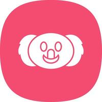 Koala Line Two Color Icon vector