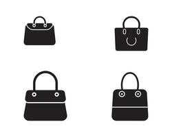 bag silhouette icon graphic logo design vector