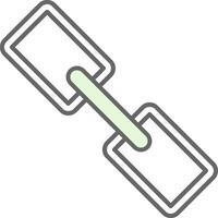 Link Fillay Icon vector