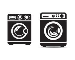 washing silhouette icon graphic logo design vector