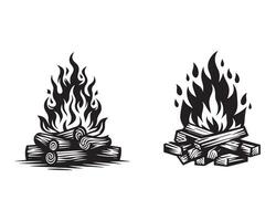 fire silhouette icon graphic logo design vector