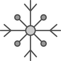 Snow Fillay Icon vector