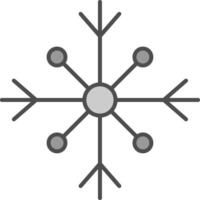 Snow Fillay Icon vector