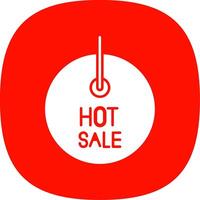 Hot offer Glyph Curve Icon vector