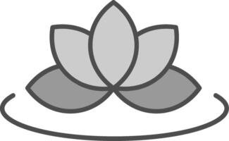 Lotus Fillay Icon vector