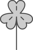 Clover Fillay Icon vector