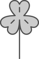 Clover Fillay Icon vector