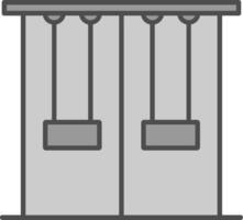 Swing Fillay Icon vector