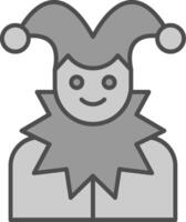 Jester Fillay Icon vector