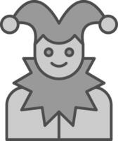 Jester Fillay Icon vector