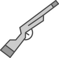 Shotgun Fillay Icon vector