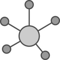 Connection Fillay Icon vector