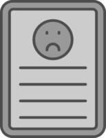 Complaint Fillay Icon vector