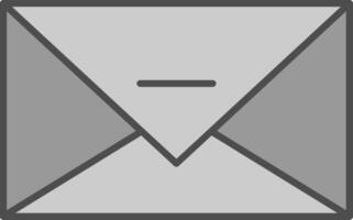 Email Fillay Icon vector