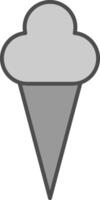 Ice Cream Fillay Icon vector
