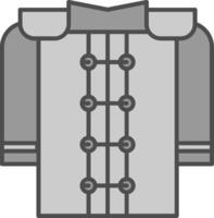 de marcha uniforme relleno icono vector