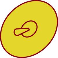 Cymbals Line Two Color Icon vector