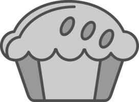 Pie Fillay Icon vector