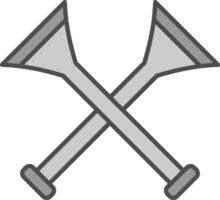 Vuvuzela Fillay Icon vector