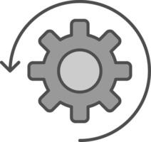 Automate Fillay Icon vector