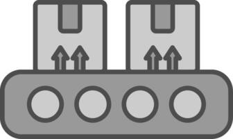 Productive Fillay Icon vector