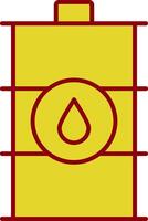 Barrel Line Two Color Icon vector