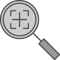 Search Fillay Icon vector