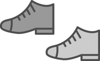 Shoes Fillay Icon vector