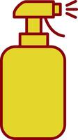 Cleaning Spray Line Two Color Icon vector