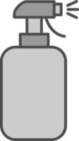 Cleaning Spray Fillay Icon vector