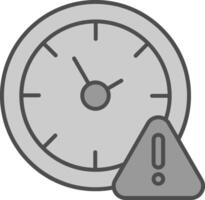 Timeline Fillay Icon vector