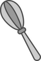 Whisk Fillay Icon vector