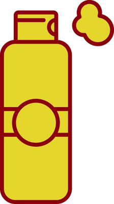 Shaving Cream Line Two Color Icon
