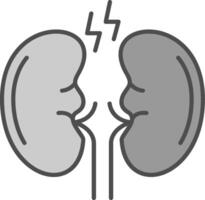 Kidney Fillay Icon vector