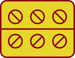 Medicine Line Two Color Icon vector