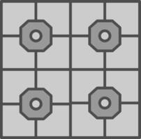 Floor Tiles Fillay Icon vector