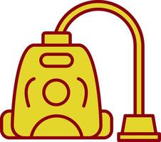 Vacuum Cleaner Line Two Color Icon vector