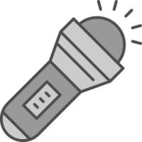 Torch Fillay Icon vector