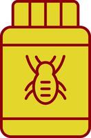 Pesticide Line Two Color Icon vector