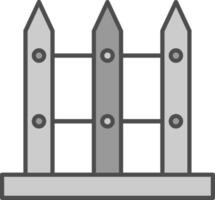 Fence Fillay Icon vector