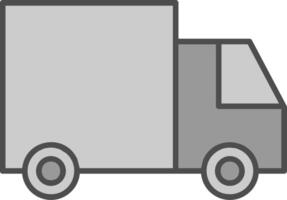 Vehicle Fillay Icon vector