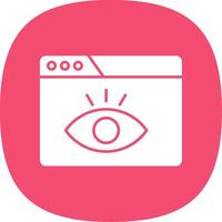Visualization Line Two Color Icon vector