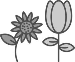 Botanical Fillay Icon vector