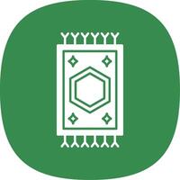 Carpet Line Two Color Icon vector