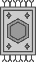 Carpet Fillay Icon vector