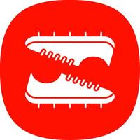 Soccer Boots Line Two Color Icon vector